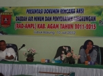 Kegiatan workshop RAD AMPL di Kabupaten Agam